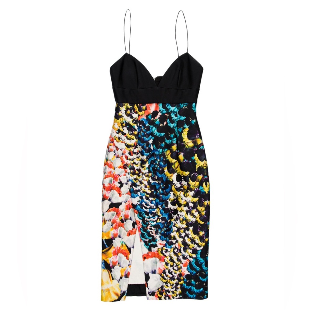 NEW without tags Nicholas Floral Silk midi dress - Size 4